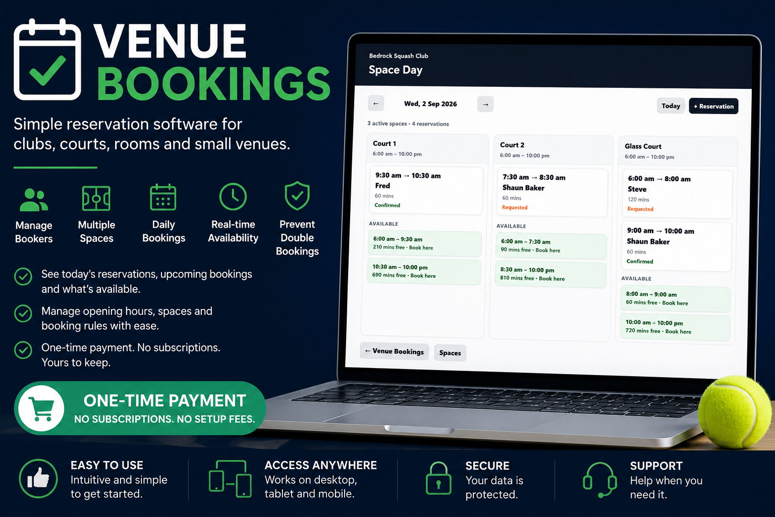 Venue Bookings